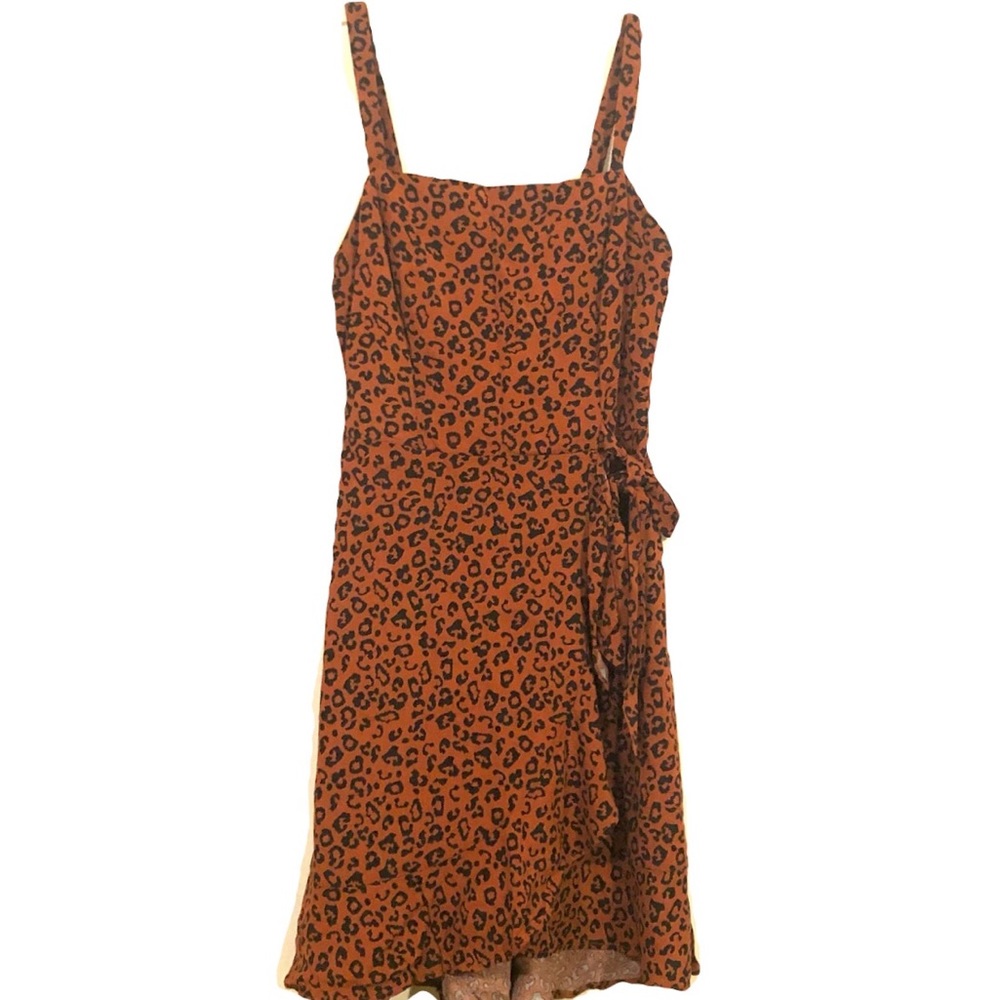 Exhilaration spaghetti strap wrap dress